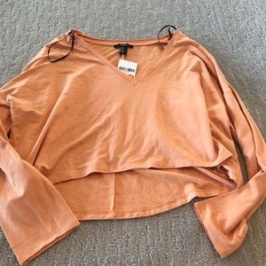 ⭐️⭐️Forever 21 orange long sleeve